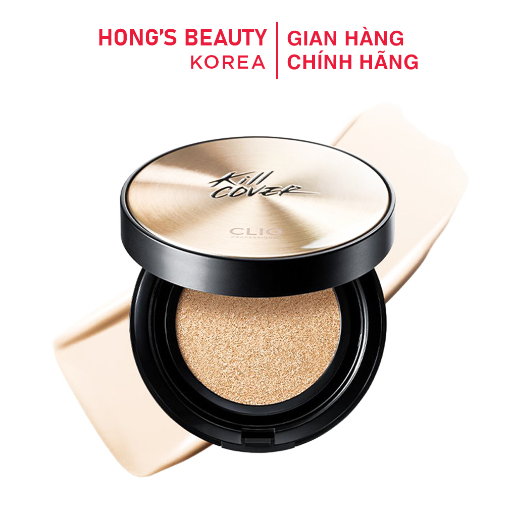 Phấn nước dưỡng ẩm Clio Kill Cover Ampoule Cushion 15gx2