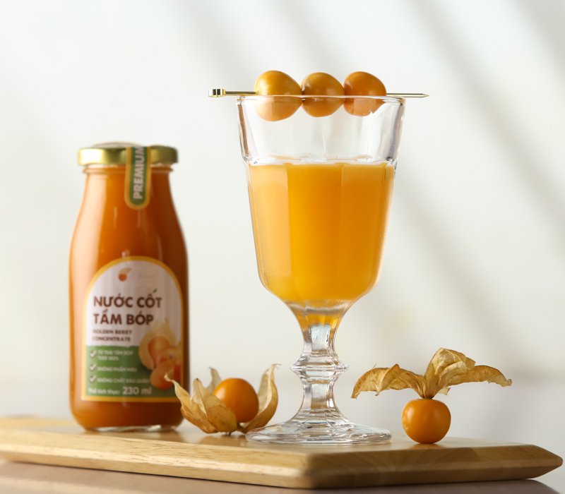 Nước Cốt Tầm Bóp Cô Đặc 230ml - Concentrated Golden Berry pha chế nước giải khát ngon nhất