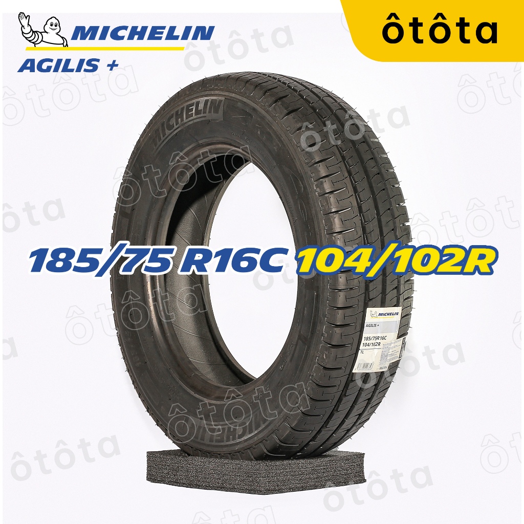 Lốp ô tô Michelin 185/75 R16C 104/102R Agilis + – Chính Hãng BH 6 năm (185/75R16C, 185 75 R16C) Giá 6,458,400 Đồng*Miễn phí vận chuyển