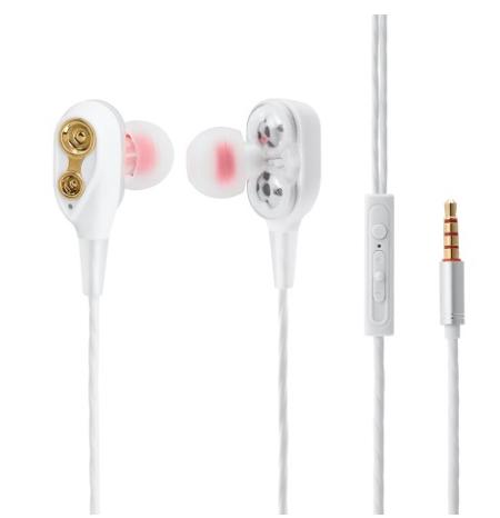 [HCM]Tai nghe HiFi lõi kép 4 sợi cuốn loa mini.bass siêu trầm cho điện thoại xiaomisamsungoppoiphone