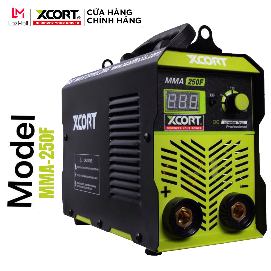 Máy hàn điện tử-Máy hàn que XCORT Tặng Kèm Dây Hàn 2M
