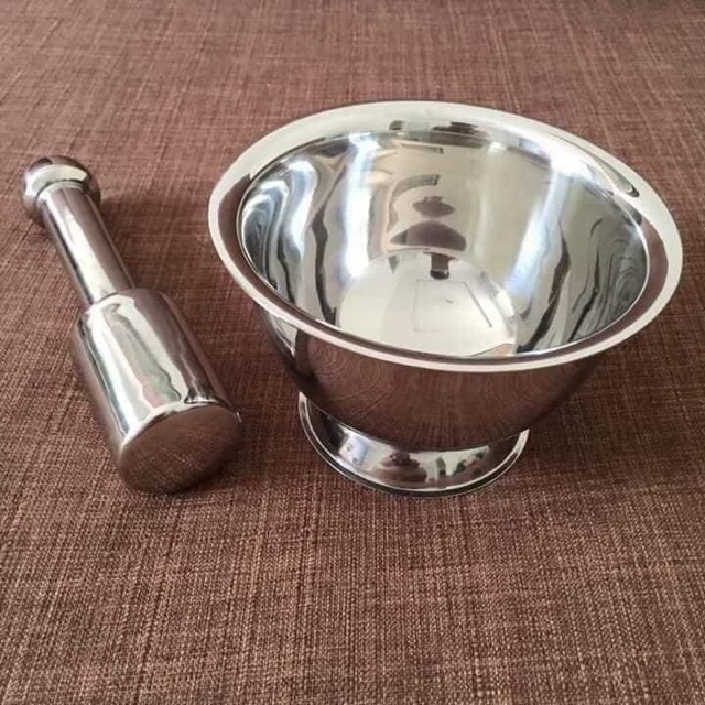 Bộ chày cối bằng inox