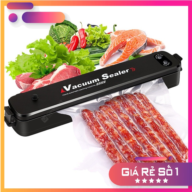 Siêu Hot : Máy Hàn Miệng Túi Hút Chân Ko Freshpackpro,- dòng máy hút chân không gia đình chuyên dụng, máy hút chân không mini, ép chân không bảo quản thực phẩm tốt- TẶNG 15 TÚI.
