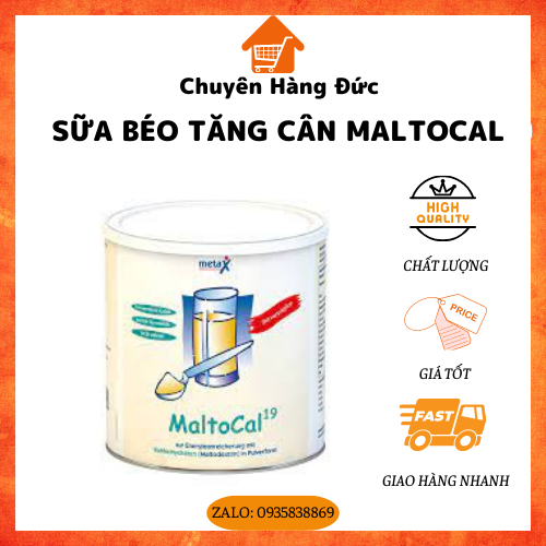 Sữa bột tăng cân maltocal 19 hộp 1000g - cho trẻ biếng ăn - suy sinh dưỡng - thấp còi - giúp tăng chiều cao