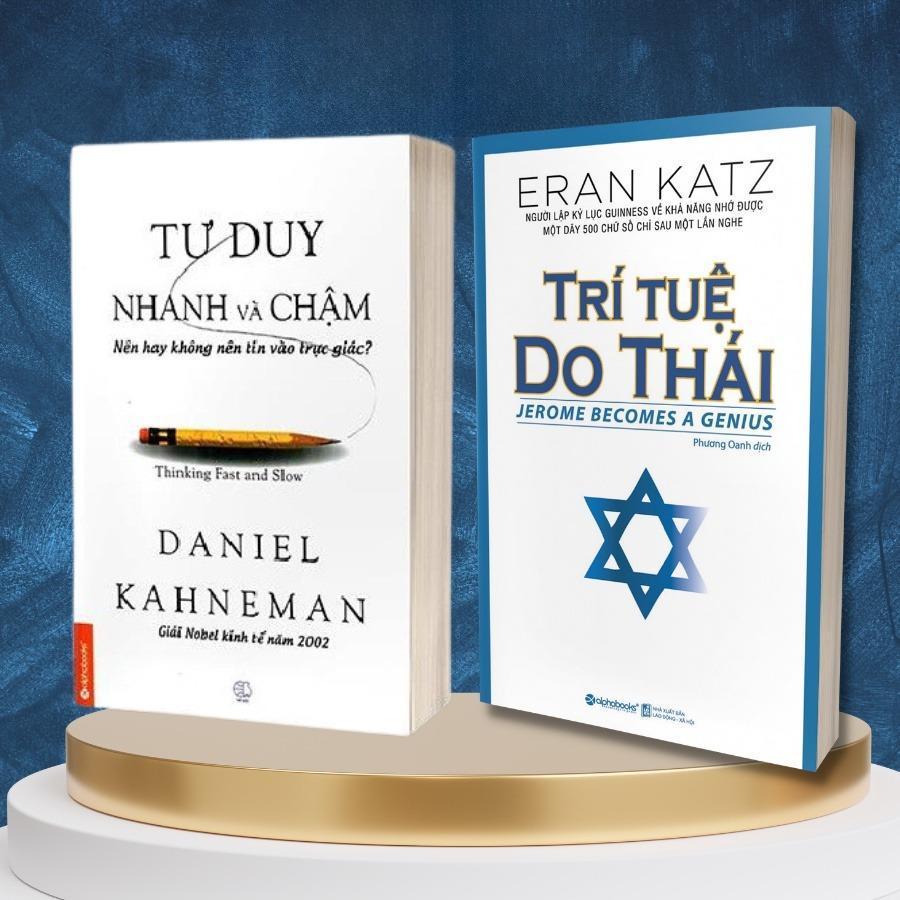 Combo 2 cuốn: tư duy nhanh và chậm + trí tuệ do thái