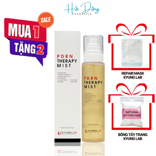 Xịt khoáng tế bào gốc KyungLab PDRN Therapy Mist dưỡng ẩm chống lão hoá phục hồi da 150ml