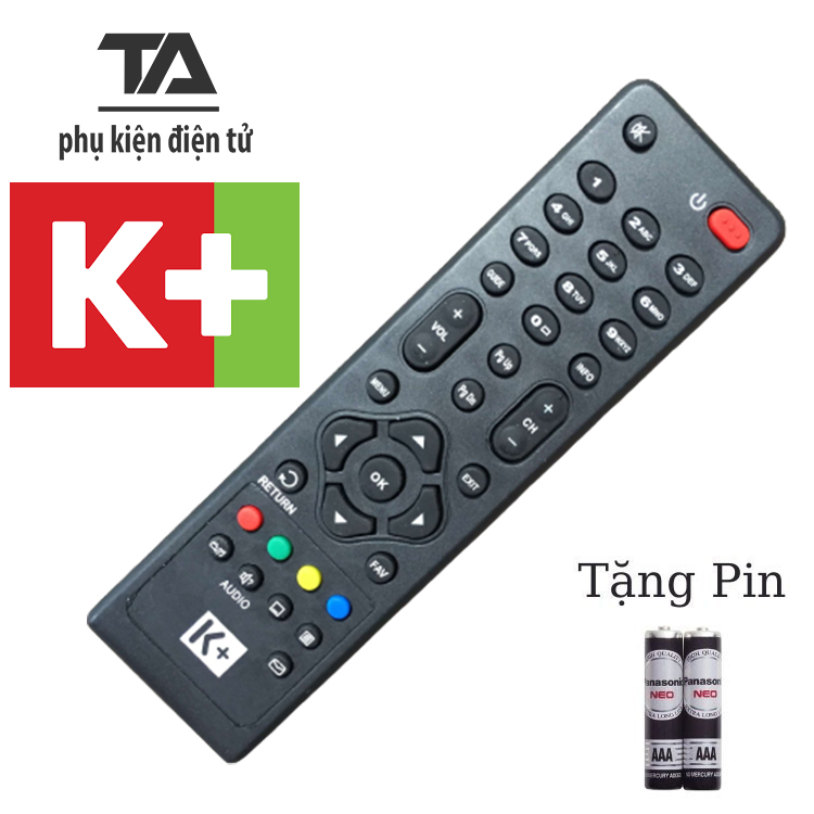 ✔ remote điều khiển đầu thu k+ - hàng tốt