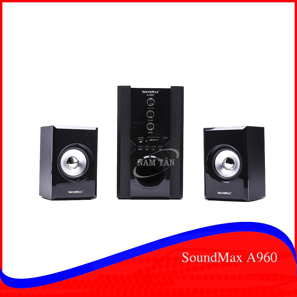 Loa 2.1 soundmax a960 . vi tính quốc duy.