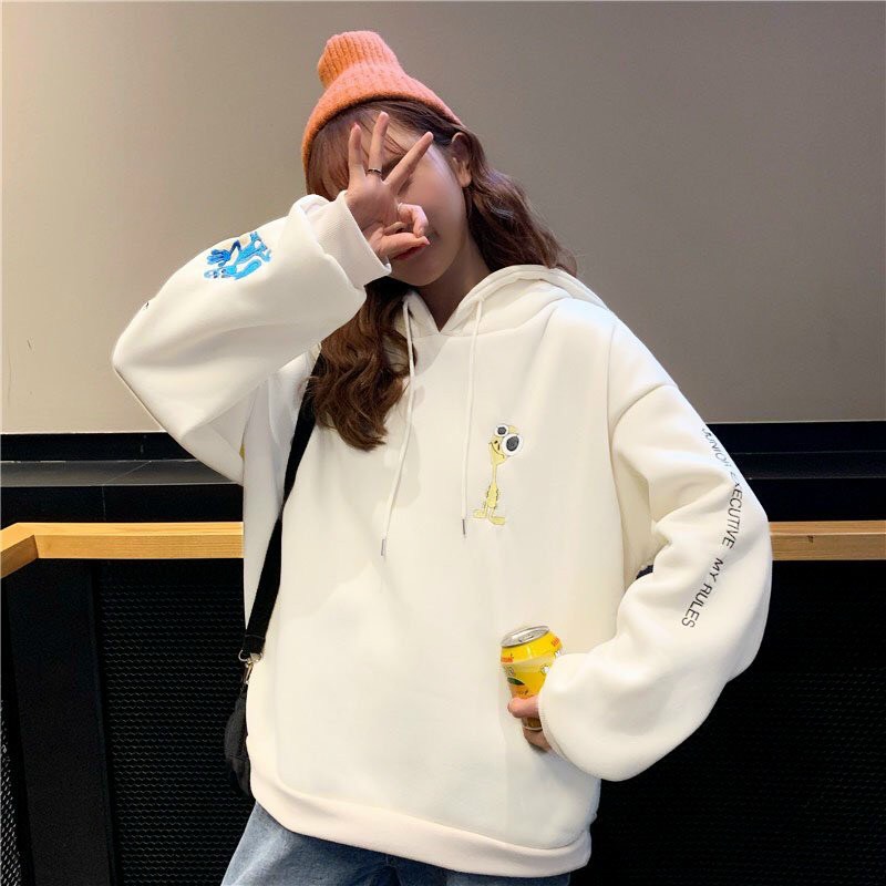 Áo KHoác, Áo Hoodie Nam Nữ Phối đồ Siêu Chất In Người Ngoài Hành Tinh PSS