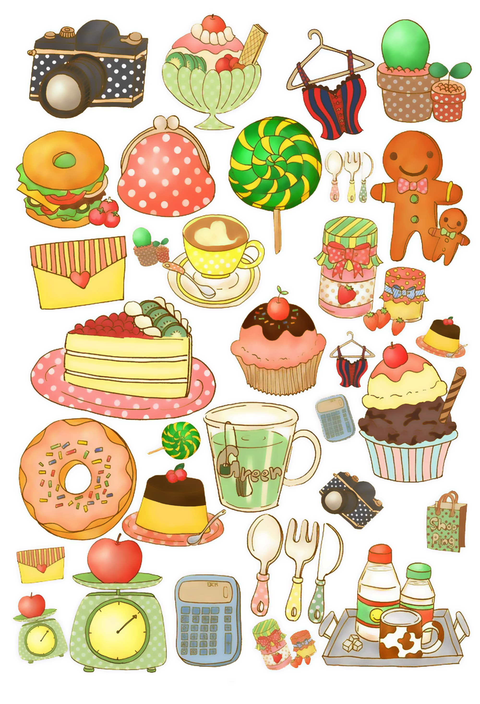 Sticker Icon kute đồ ăn: \