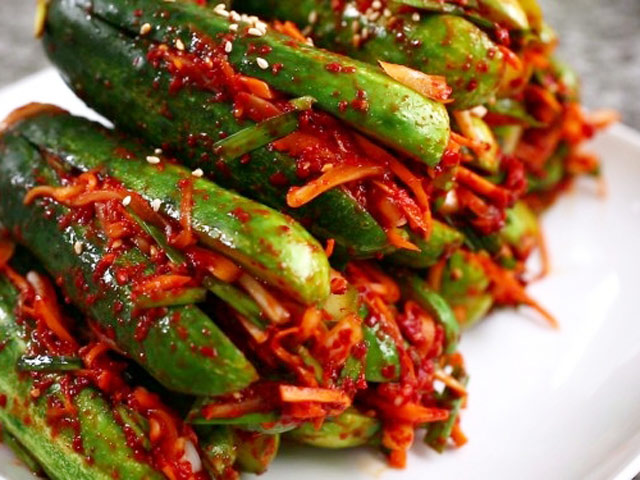 Combo 3 túi Kim chi dưa leo 1kg