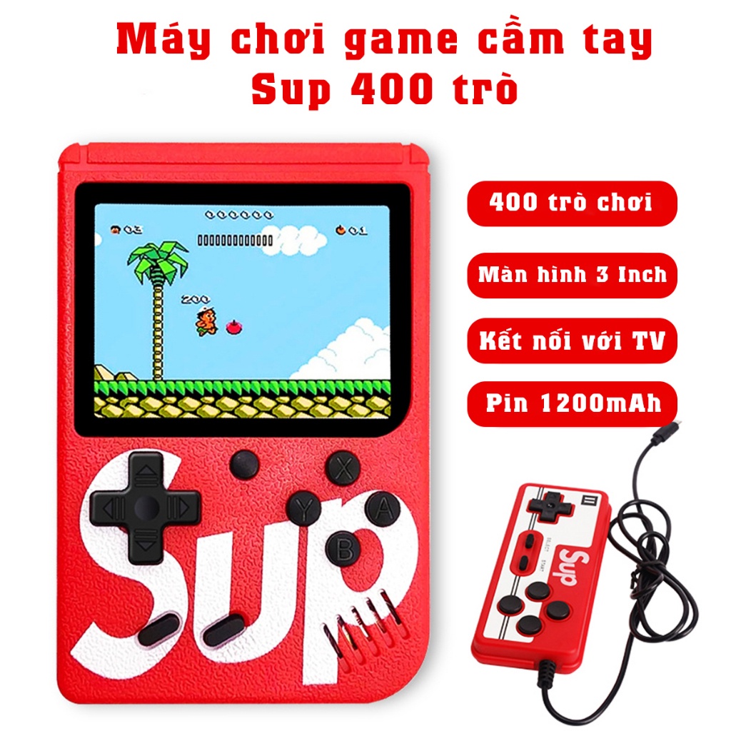 Máy Chơi Game Sup 400 , Máy chơi game cầm tay Mini Super Mario cổ điển, 400 trò chơi Retro, Bảng điều khiển trò ,máy chơi game, máy chơi điện tử , máy chơi game giá rẻ , 500 trò chơi Retro，Bảng điều khiển