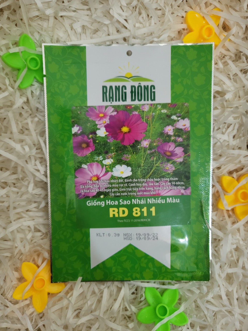Hạt giống hoa sao nhái nhiều màu rd 811