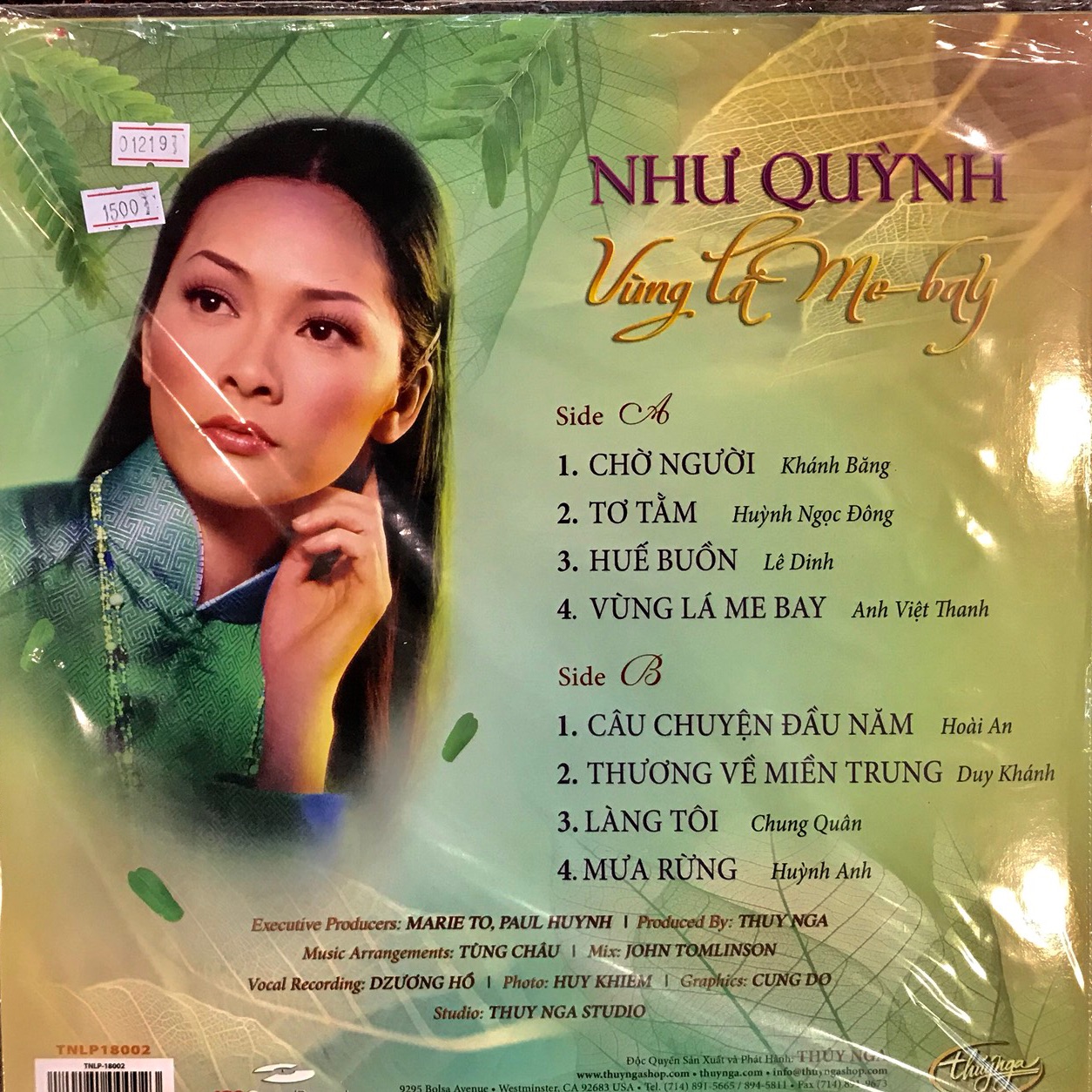 Đĩa than Vùng lá me bay - Như Quỳnh