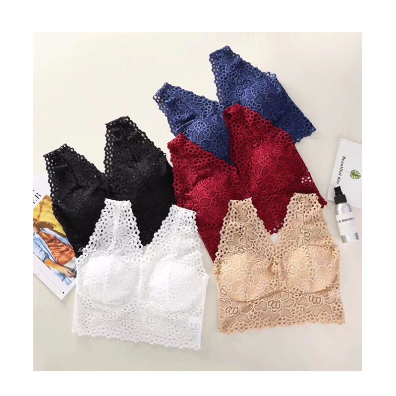 Áo bra ren siêu đẹp freesize dưới 52 kí