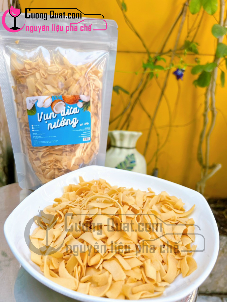 Vụn dừa nướng bến tre 200gr