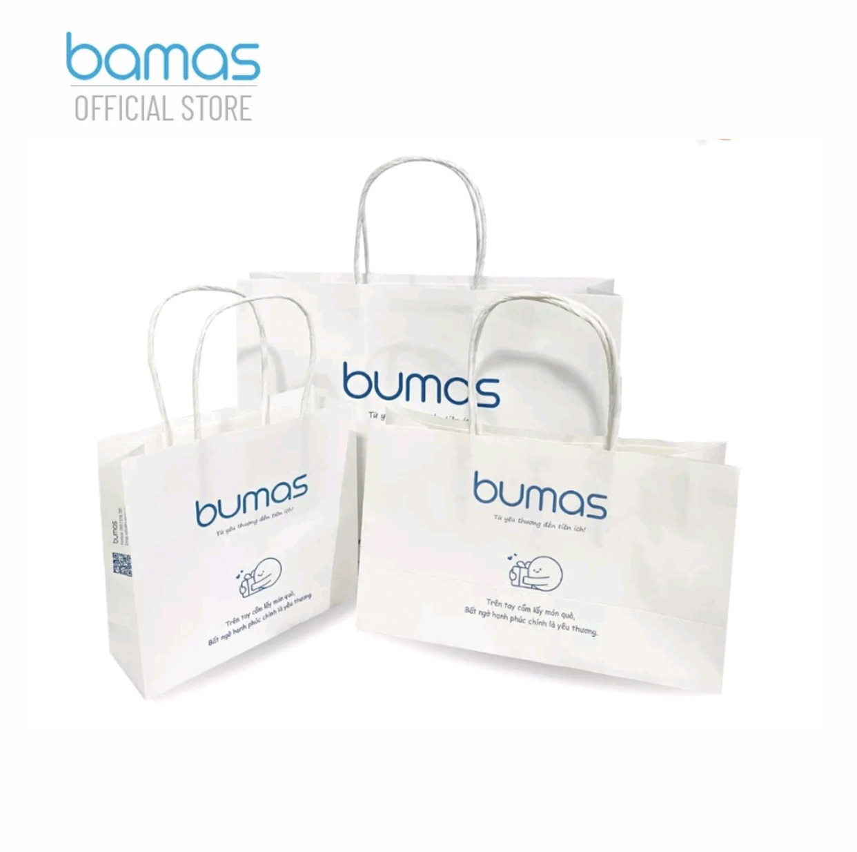 Túi quà tặng bumas, túi giấy quà tặng