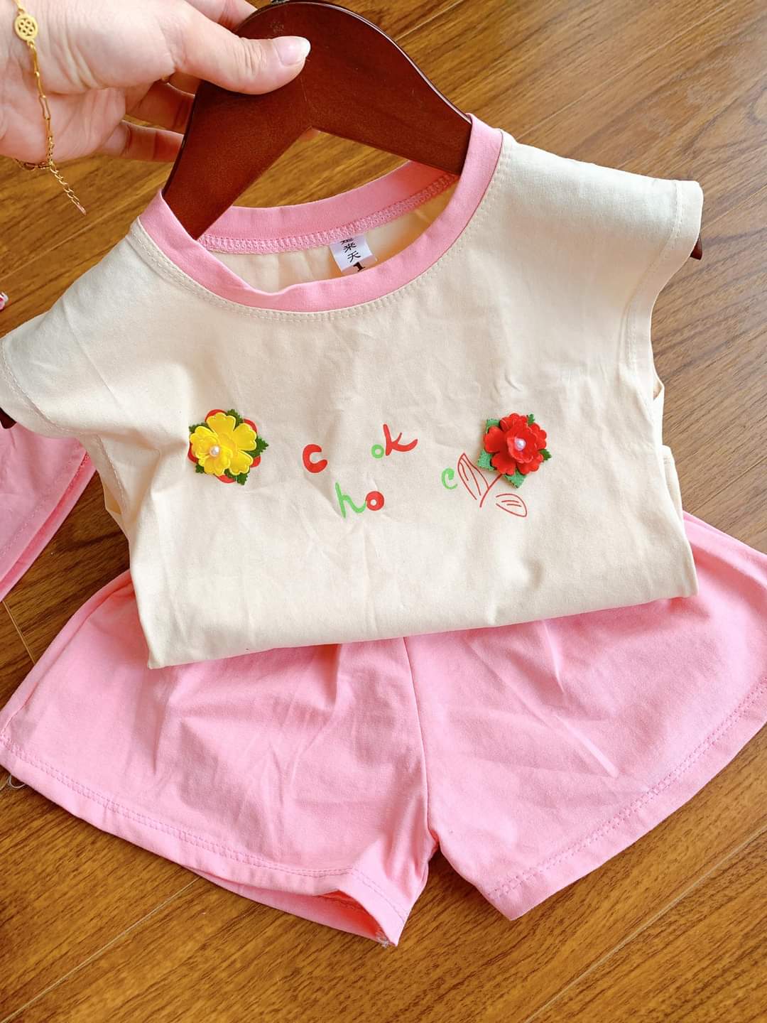 Bộ thun cộc tay cho bé 8-17kg