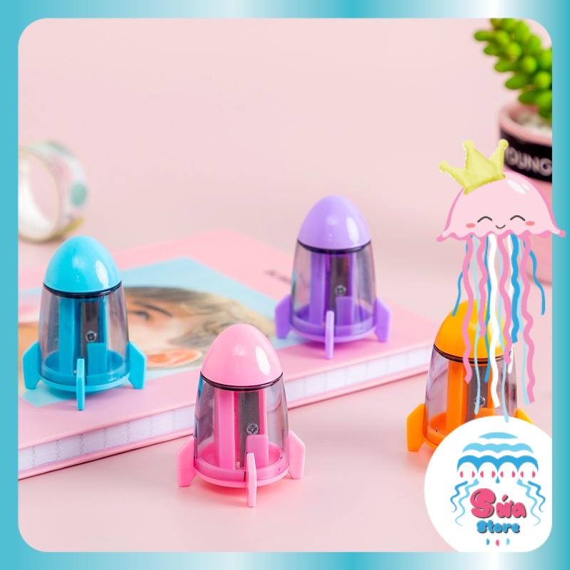 Gọt Bút Chì, Tiện Chì Hình tàu vũ trụ gọt bút chì dễ thương cho học sinh GBC01