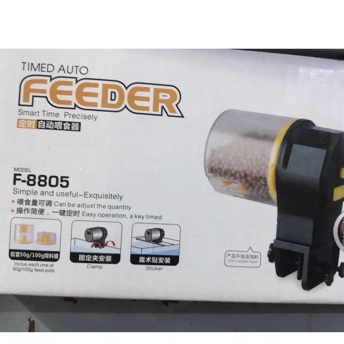 Máy cho cá ăn tự động timed auto feeder jeneca f8805