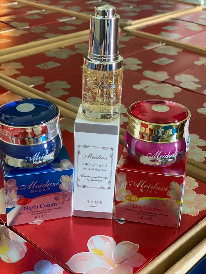 Combo Serum 24k Gold và Kem Meiduzi Nhật Bản ngày - đêm