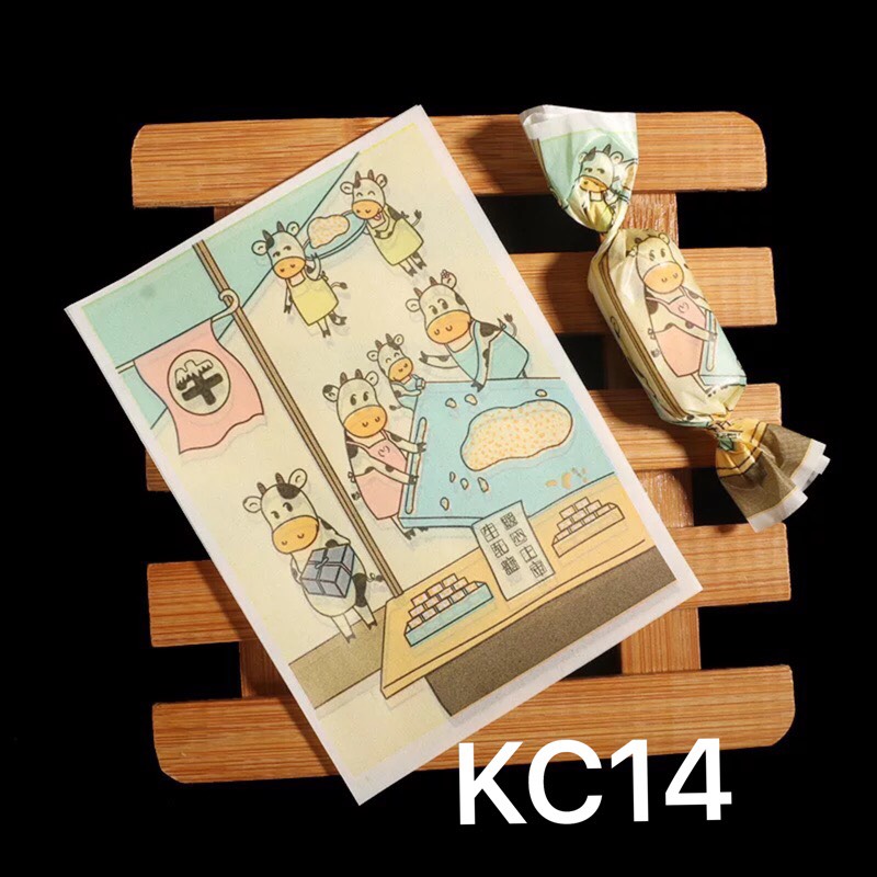 100 tờ giấy gói kẹo/socola kc14