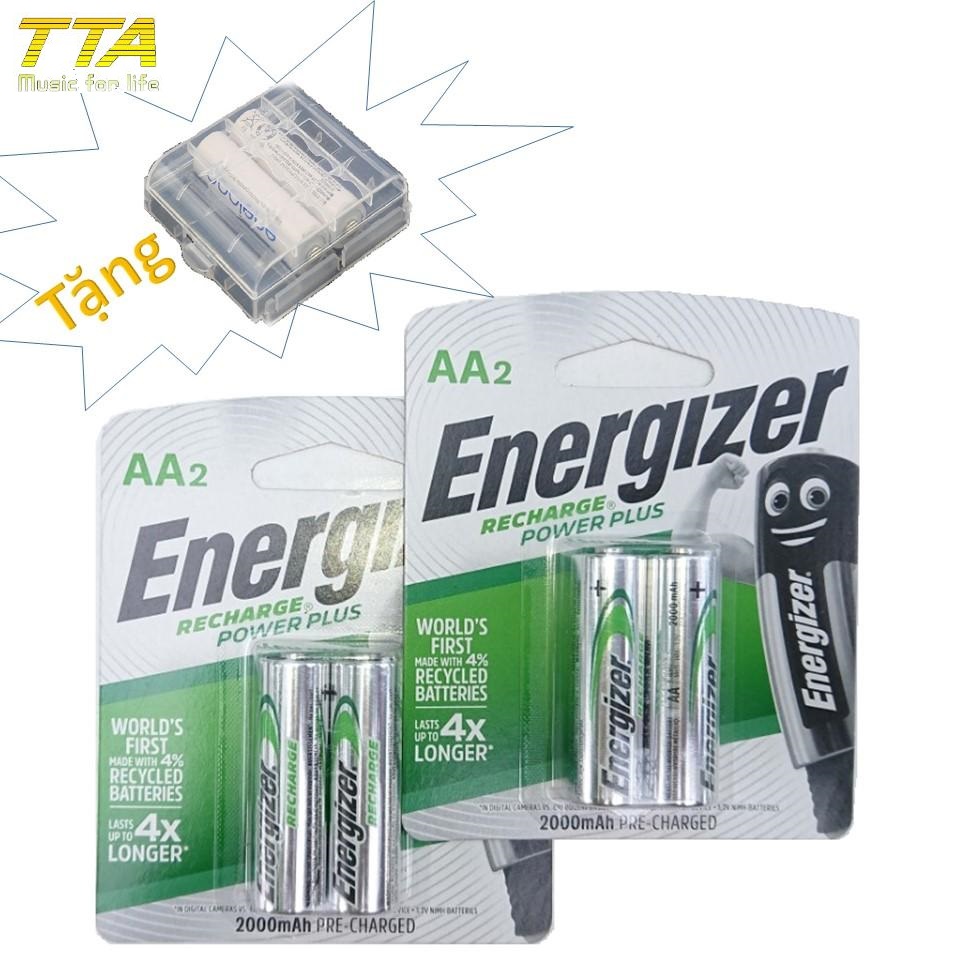 Pin sạc energizer bộ 4 pin sạc AA 2000mAh Combo Pin sạc Energizer 2000mAh bộ pin sạc eneriger bộ sạc pin energizer Energizer maxi pin sạc pin sạc energizer