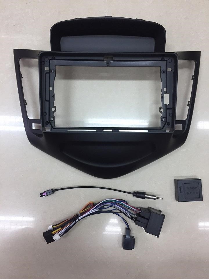 [HỖ TRỢ LẮP ĐẶT TẠI HÀ NỘI] Mặt Nạ Taplo, MẶT DƯỠNG Chevrolet Cruze, Lacetti (2009 – 2014) LẮP DVD ANDROID 9 Inch Cho Xe Chevrolet Cruze năm 2009 – 2014 có CANBUS+ JACK ZIN