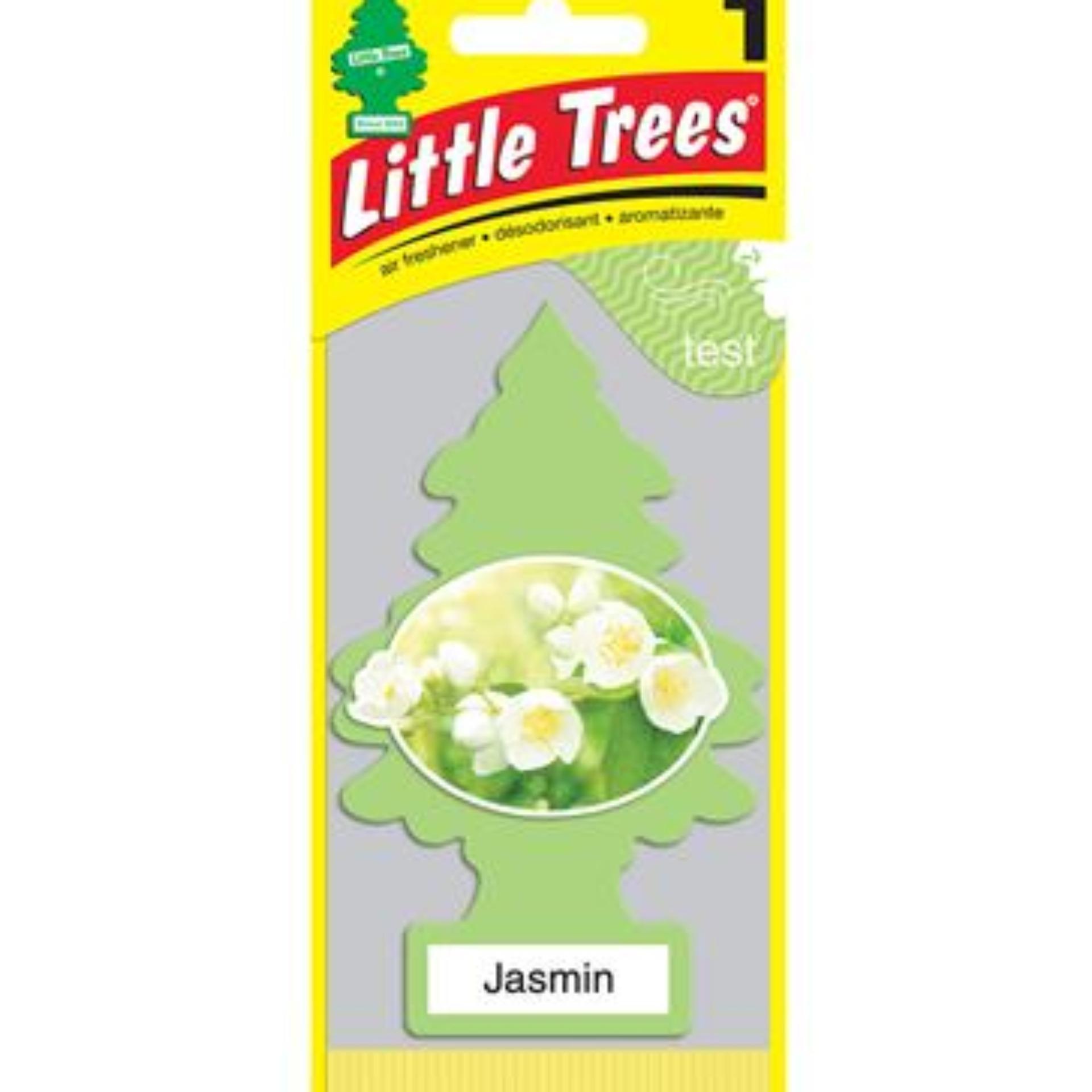 Cây thông thơm Little Trees Jsamin ( Hương Nhài ) - Sáp thơm khử mùi ô, tủ đồ, phòng ngủ