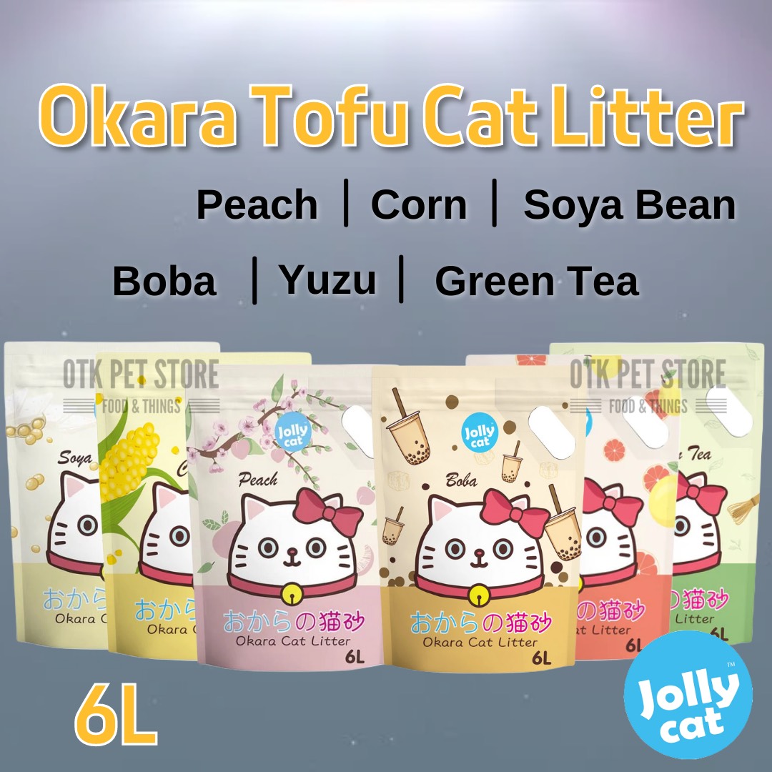 Cát đậu nành jolly cat litter 6l - 2.5kg