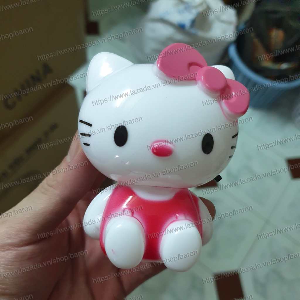 Đèn ngủ mèo Kitty dễ thương [đủ màu]