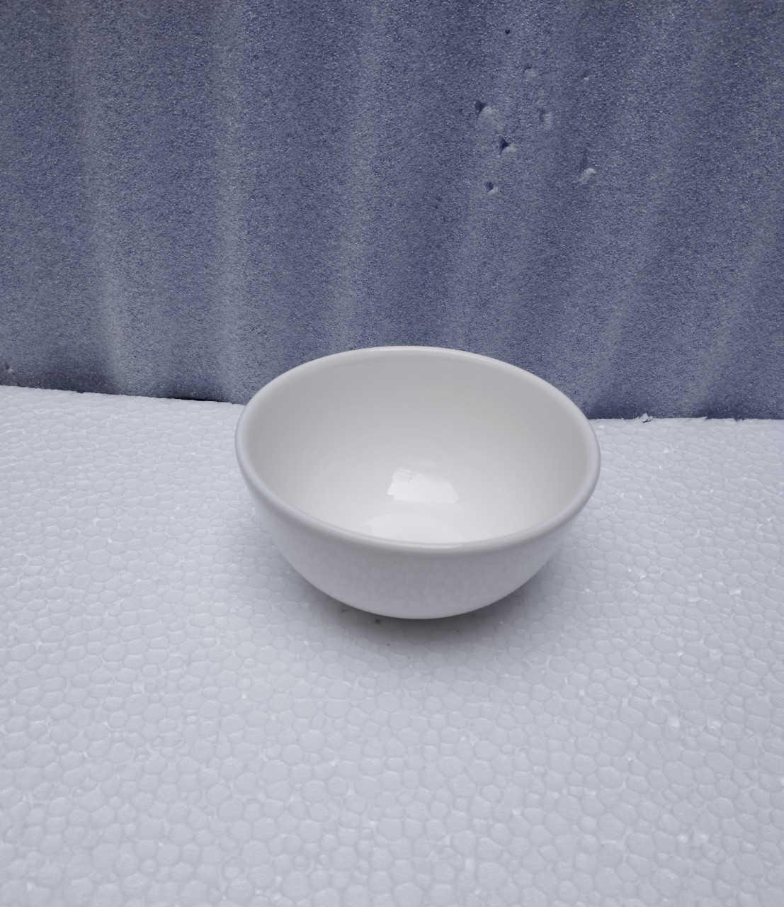 Chén cơm sứ trắng 11cm, chén chấm trắng 8.5cm, chén muối tiêu 7.8cm - 1 cái