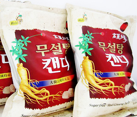 [HCM]Kẹo sâm Hàn Quốc không đường 500g loại tốt