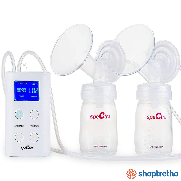 Máy hút sữa điện đôi Spectra 9plus Hàn Quốc
