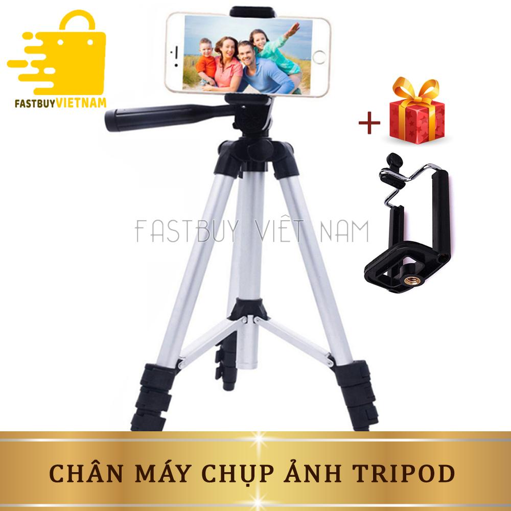 Chân Máy Ảnh Chuyên Nghiệp Tripod,  Chân Quay Điện Thoại, Chân Livestream Quay Phim Cho Máy Ảnh, Máy Quay Phim Và Điện Thoại, Chất Liệu Nhôm Siêu Nhẹ Siêu Bền