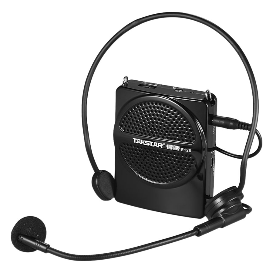 Máy trợ giảng Takstar E126 có dây chất lượng tốt âm thanh chuẩn mẫu mã đẹp nhỏ gọn giá rẻ bảo hành 3 tháng