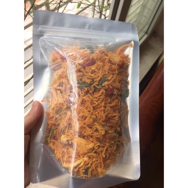 Khô gà lá chanh handmade