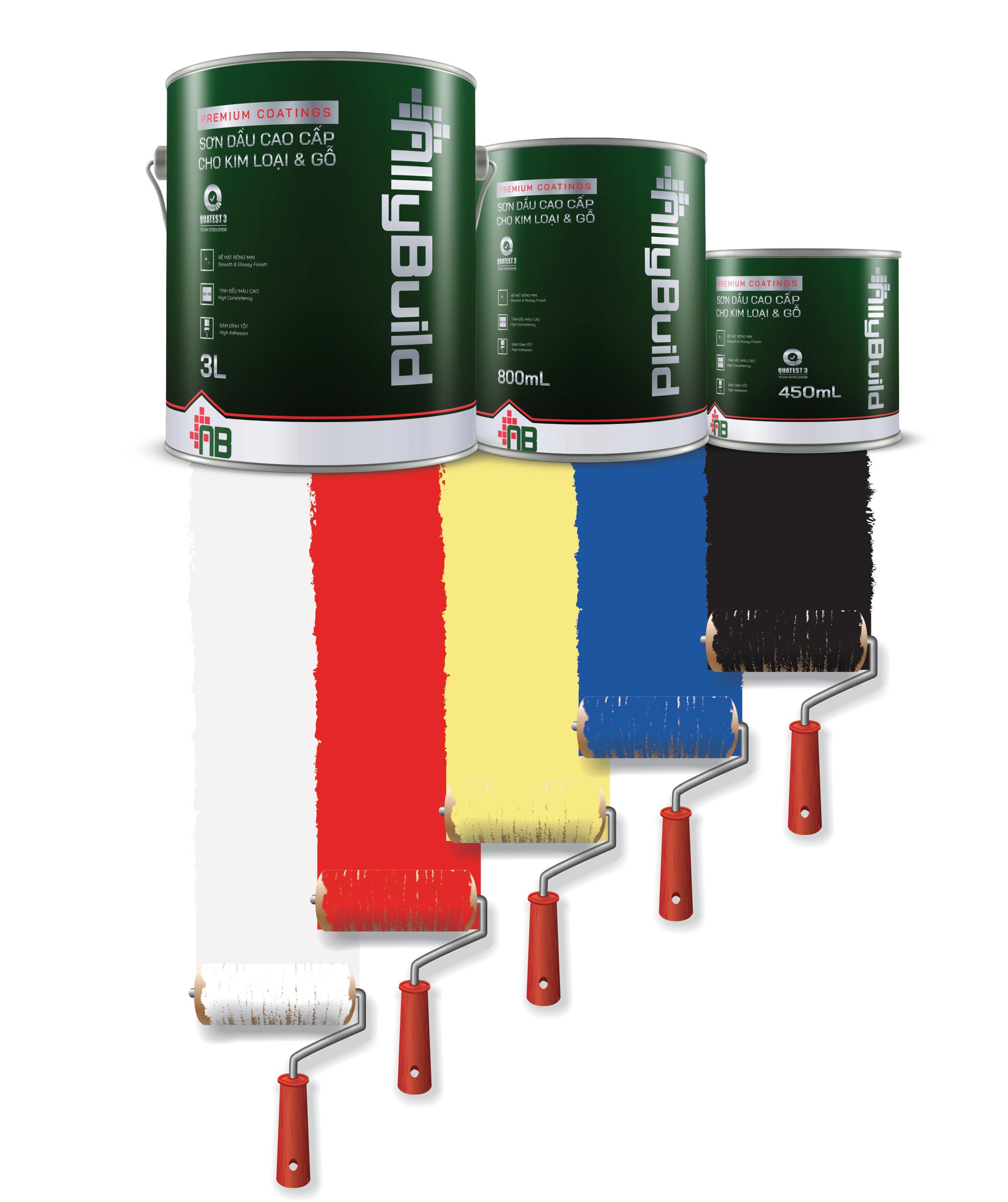 SƠN DẦU CAO CẤP ALLYBUILD-SƠN DẦU ALKYD CAO CẤP-SƠN DẦU CHO GỖ, SƠN DẦU CHO KIM LOẠI-SƠN DẦU CAO CẤP TRẮNG 800ml