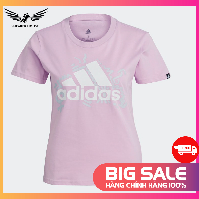 [CHÍNH HÃNG 100%] SNEAKER-HOUSE Áo thun nữ chính hãng Adidas AEROREADY FEMENINE POWER GL0906