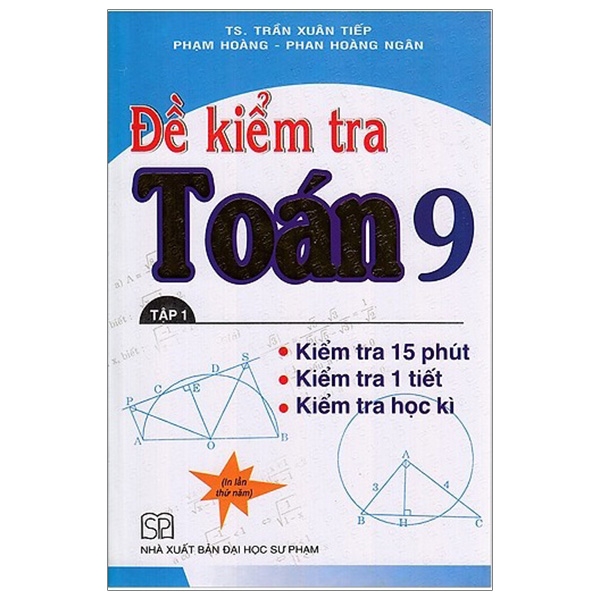 Fahasa - đề kiểm tra toán lớp 9 - tập 1