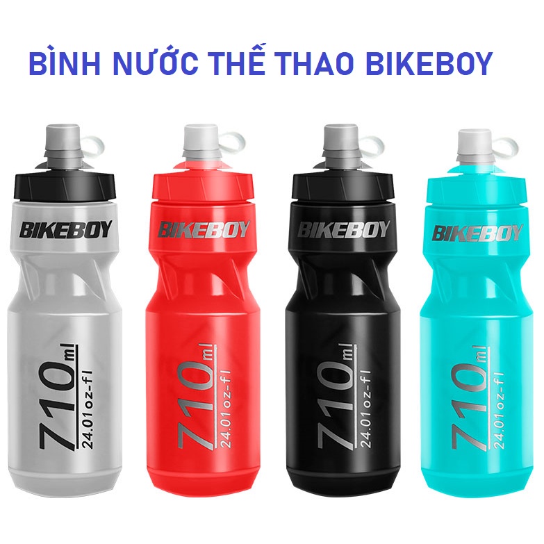 Bình Nước Xe Đạp Thể Thao, Bình Nước Tập Gym 750ml