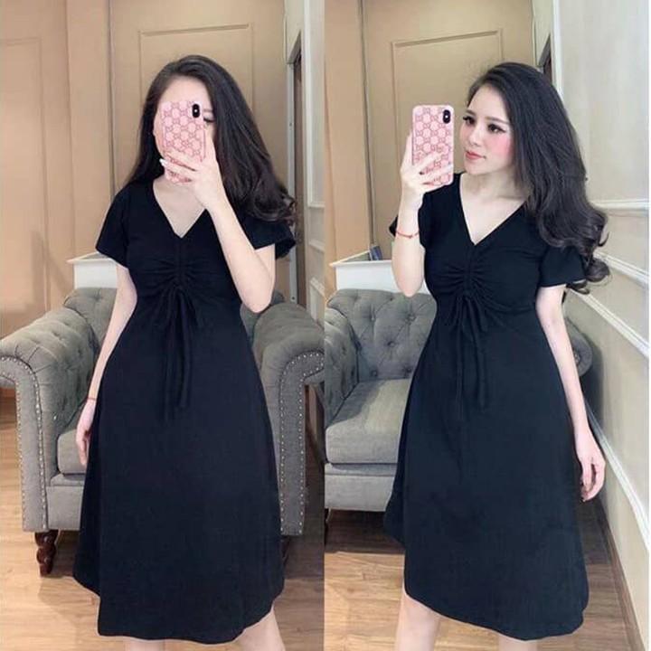 Đầm suông cotton đầm đi biển , dạo biển siêu yêu - đầm ôm body