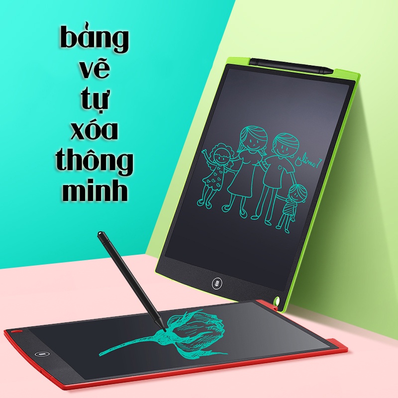 Bảng vẽ tự xóa thông minh , bảng vẽ điện tử cho bé
