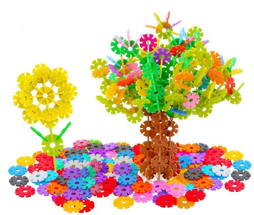 Bộ lego hoa tuyết nhiều màu