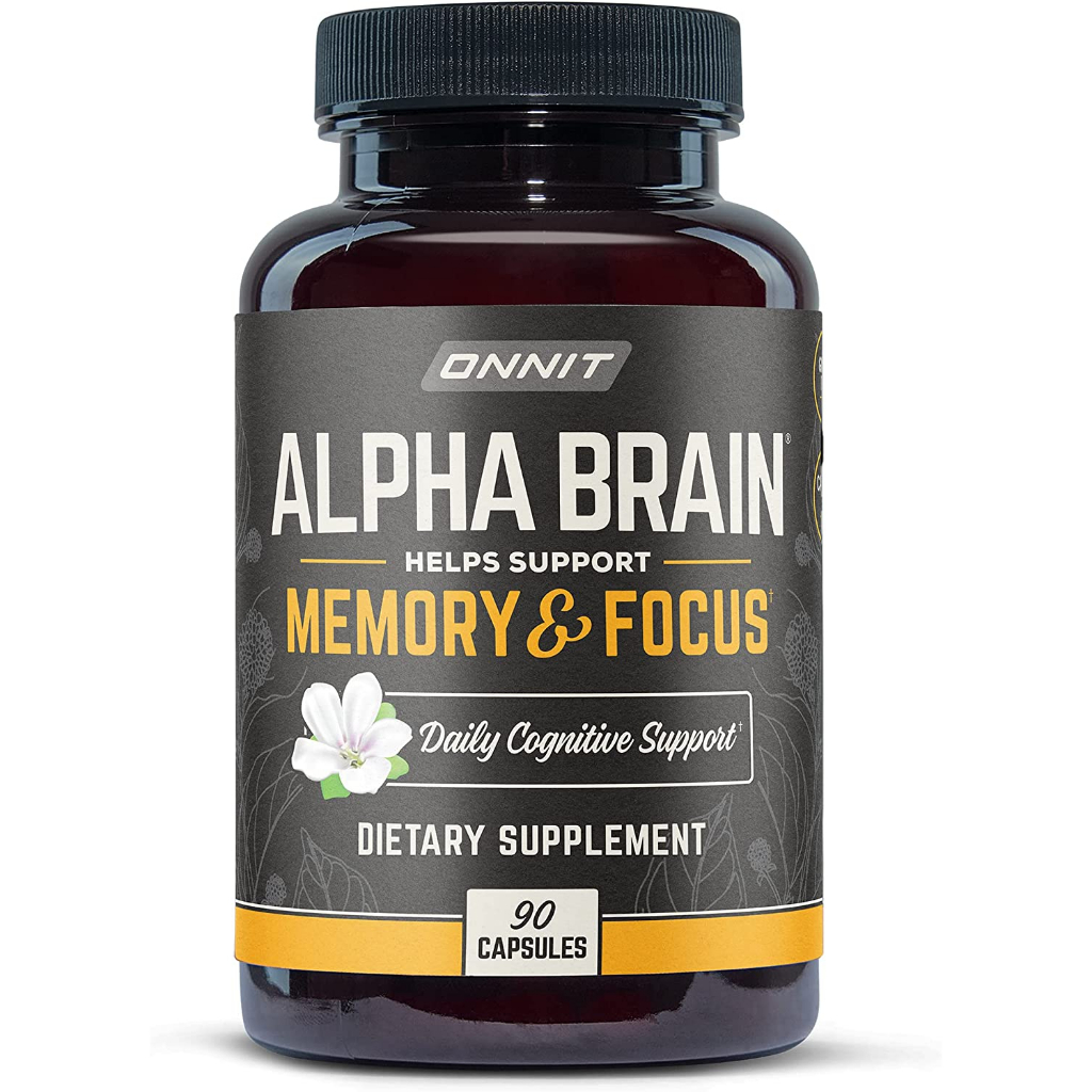 Viên uống bổ não cải thiện trí nhớ ONNIT Alpha Brain Made in USA 90 viên