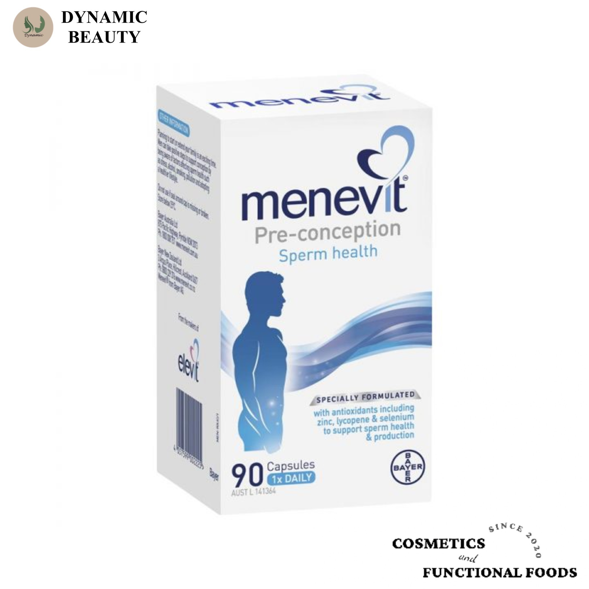 Viên uống Menevit hỗ trợ tăng cường sinh sản nam