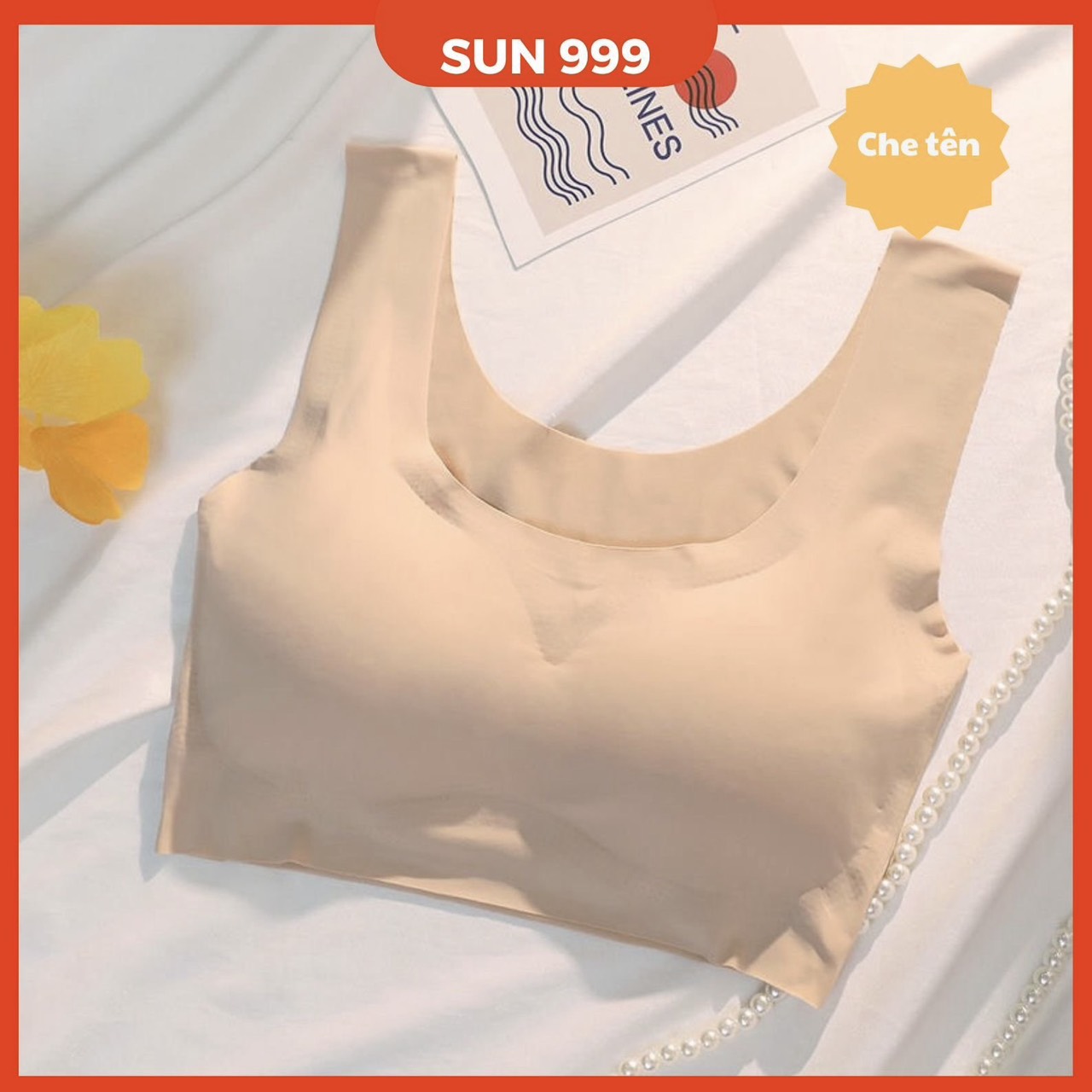 Áo ngực su không gọng không dây cao cấp, áo lót nâng ngực mặc áo dài áo croptop