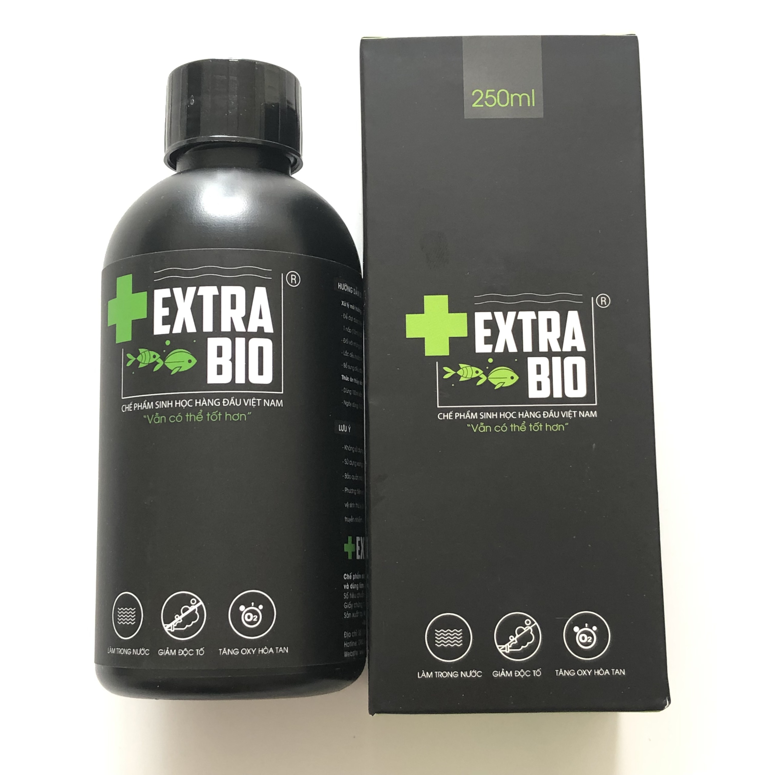 Vi Sinh Extra Bio 500ml 1000ml (men vi sinh làm trong nước và cân bằng PH cho hồ cá Koi bể cá cảnh) - 2