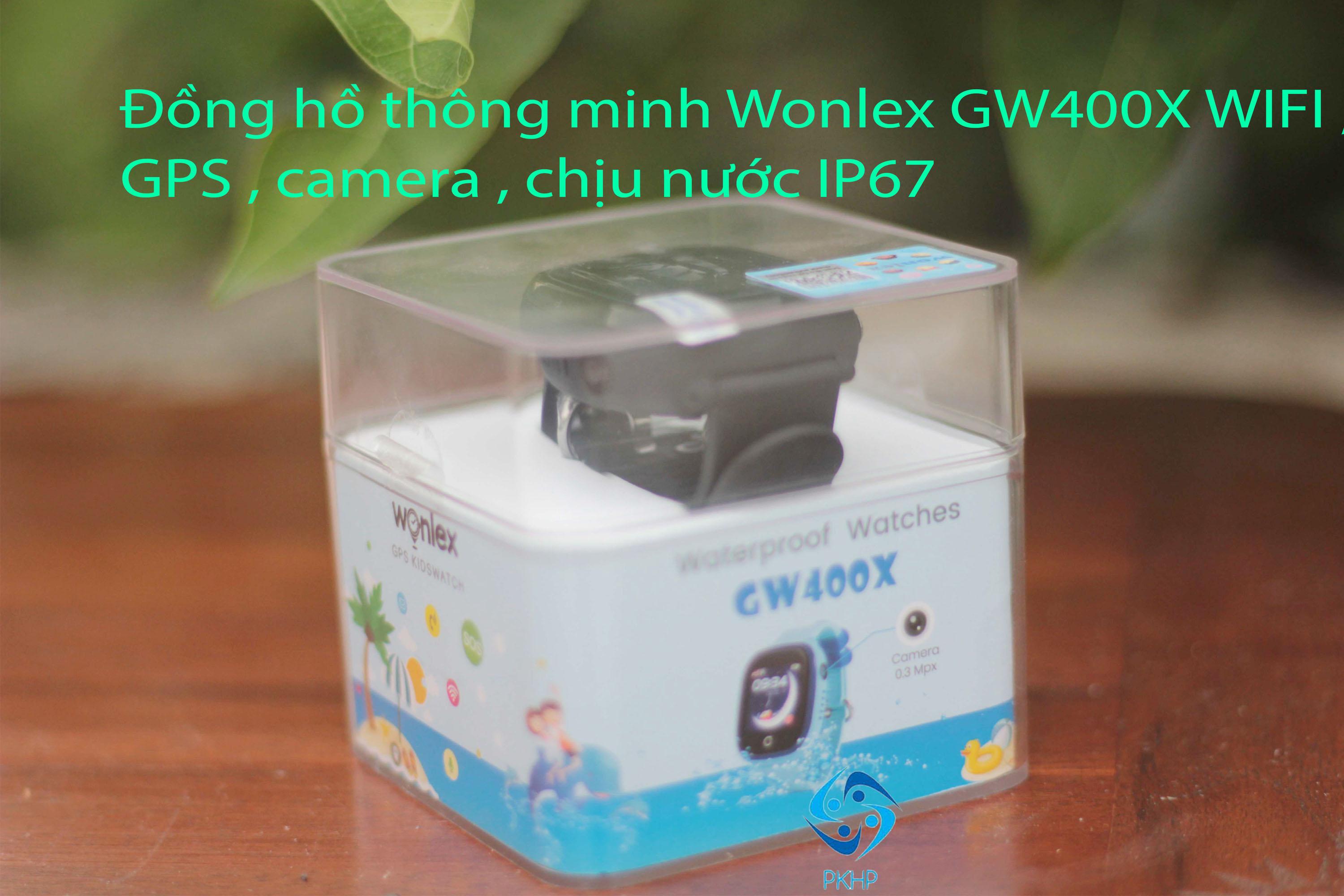 Đồng hồ thông minh trẻ em Gw400X WIFI Wonlex