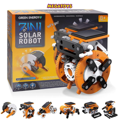 Đồ chơi giáo dục STEM - đồ chơi lắp ráp robot chạy bằng năng lượng mặt trời